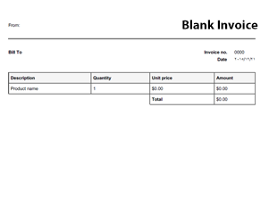 free invoice templates easy invoices