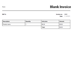 invoice template pdf download